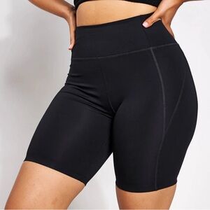 Girlfriend Collective High Waisted Bike Short - Black